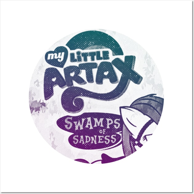 my little ARTAX - swamps RETRO Wall Art by katroxdesignshopart444